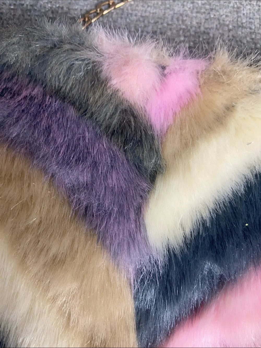 N/A furry bag